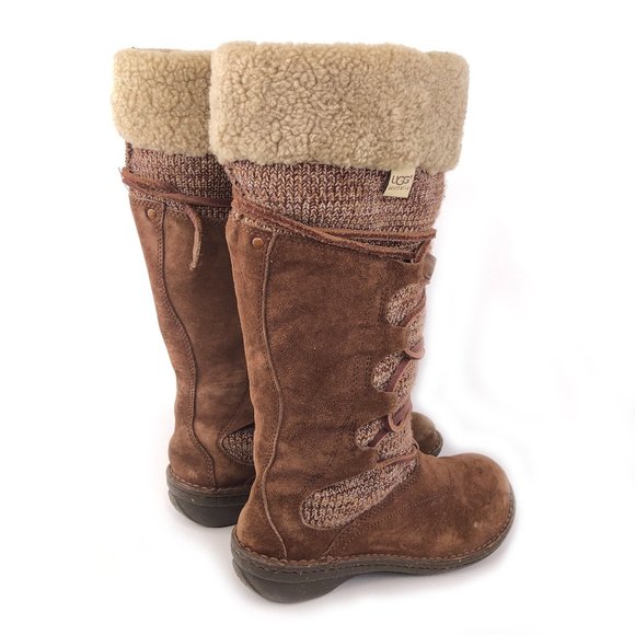 UGG Australia Torrey Woven Winter Boots 7 - Picture 5 of 12